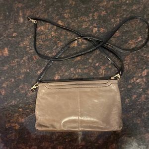 HOBO Leather Crossbody/Shoulder bag/Wristlet all-in-one